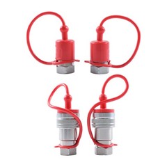 2 Sets 1/2″ Ag Hydraulic Quick Connect Couplers Couplings Ball Pioneer Style