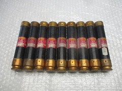 FUSETRON FRS-R-50 FUSE PINK LOT OF 9 NSNP
