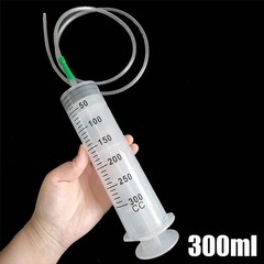 60-350ML Reusable Big Large Plastic Hydroponics Nutrient Measuring Syringe