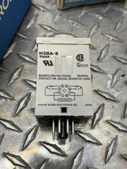 OMRON H3BA SOLID STATE TIMER 100/110/120 VOLTS TIME 0.5s-100h NIB