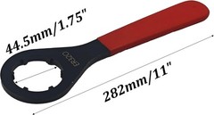 O-Type Collet Chuck Wrench, Precision Machining Spanner with Ergonomic Non-sl…