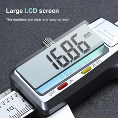 6″ 150mm Digital Vernier Caliper Stainless Steel Micrometer LCD Guage Tool NEW