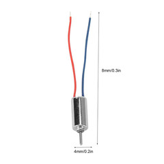 Coreless Motor 4.5V, 5 Pack of Set DC Micro Motor 32250 RPM 0.12A 0.12W High