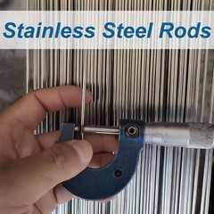 1mm Stainless Steel Rods Solid Shaft Lathe Bar Stock 2mm x 300mm Metal Rod 20…