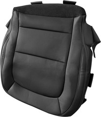Driver Bottom Leather Seat Cover for 2015-2022 Chevy Colorado GMC Canyon Black