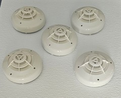 SILENT KNIGHT SD505-AHS ADDRESSABLE HEAT DETECTOR-BASE SD505-6AB/Cleaned-Tested!