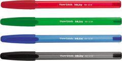 Inkjoy 100ST Ballpoint Pens | Medium Point (1.0Mm) | Classic Colours | 4 Count