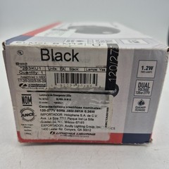Lithonia Lighting 0.36 -Watt 120/277 Volt LED Hardwired Emergency light BlackNEW