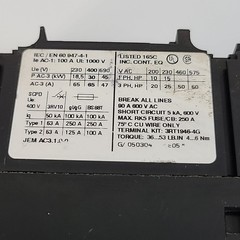 Siemens Sirius 3ZX1012-0RT04-1AA1 3RT1044-1AC20 Contactor