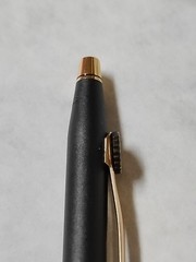 Cross Black Matte Pen & Pencil Set-Miller Genuine Draft Emblem Tested