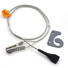 Fit For Nonin 7pin Adult ear clip Spo2 sensor 8700 8800 2500 Spo2 probe