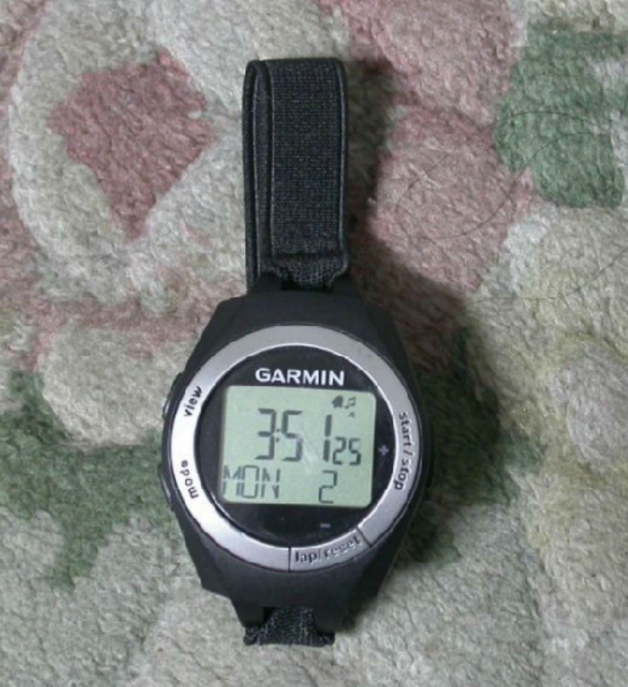 1pcs Used Garmin Forerunner 50 Sports Watch Heart Monitor #E0Z-K GY