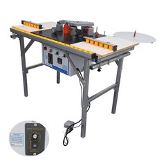 Curved Straight Line Edge Banding Machine 0.275-1.96″ Edge Height 0-6/min 110V