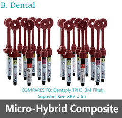 Dental Silmet ProFil Micro Hybrid Composite Universal All Shades – Syringe 4g.