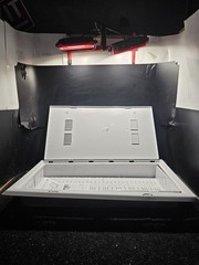 Primex SOHO Pro P3000K 125-0990 30″ Plastic Enclosure w/Base, Hinged Lid, White