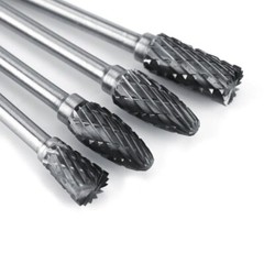 10pc/Pack Rotary Burrs Rotary Files Drill Bits Tungsten Carbide Alloy Rotary Bit