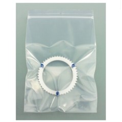 13″ x 18″ Zipper Bag with Hang Hole (4 mil Durable Plastic) Reusable, 500/carton