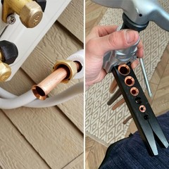 HFS(R) Eccentric Flaring Tool Kit 45°Eccentric Tube Flaring Tool & Tube Cutter
