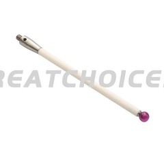 A-5000-3712 For Renishaw CMM Probe Stylus 100mm/Ceramic Stem 6mm Ball Tip