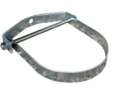 Eaton B-Line B3100-10 Clevis Pipe Hanger 10″ Zinc Plated Steel 3600 lb