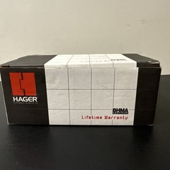 Hager 3653 2ASA Grade 2 PRIVACY Lock SATIN BRASS New