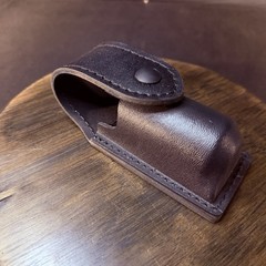 Safariland Mace OC Duty Pouch 38 STX Black Leather Pepper Spray Holder