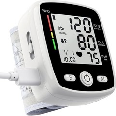 Automatic Arm-Type Digital Blood Pressure Monitor with Memory, Speaker