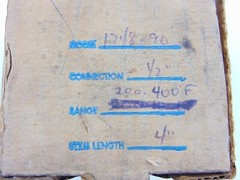 Vintage Rochester Thermometer 0-400 Degrees Fahrenheit 1748-90