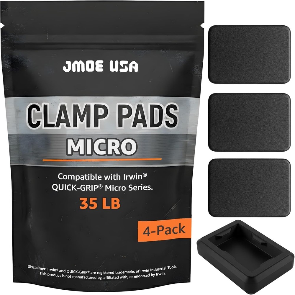 Jmoe Replacement Clamp Pads Compatible With Irwin QUICK-GRIP , Micro – 35lbs