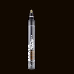 Montana MXA323072 Acrylic Paint Marker 2mm Black Drawing Pen Art Pen