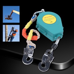 23ft Self Retracting Lifeline Lanyard Fall Arrester Fall Safety Harnesses 330lbs