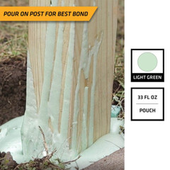 2 Lb. Postfix Fence Post Mix, Mix-in-the-bag Expanding Foam For Supporting Non