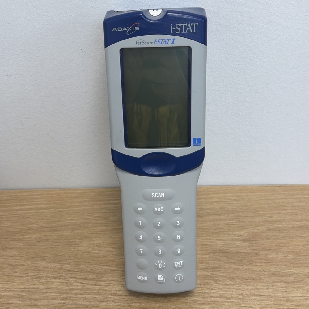 Abaxis VetScan i-STAT 1 Blue Gray Wireless Handheld Hematology Analyzer