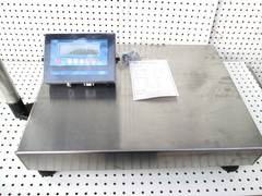 B & B LP7611-18 LOCOSC HD Bench Scale Stainless Steel Top Pan 18in X 24in 500lb