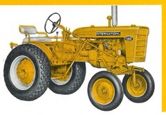 IH International 140 Industrial Tractor Sales Color Spec Sheet Brochure Flyer