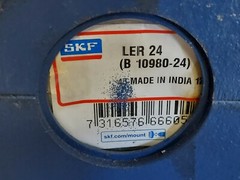 SKF Bearing Housing Pillow Block SAF 511 WITH LER 24 Bearing Cast Iron, NEW