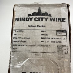333ft SPOOL WINDY CITY WIRE FEP-18-02-OAS