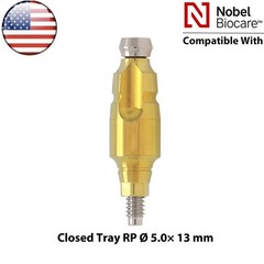 Dental fits Nobel Active NP/RP Impression Transfer Coping Open Close Tray Analog