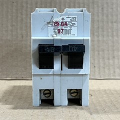 LOT OF 2 FPE Federal Pacific NA NA240 2 Pole 40 Amp 240V Circuit Breaker AK