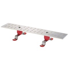PANDUIT GB4B0624TPI-1 Busbar,Copper,Grounding Bar L 20in 21WJ09