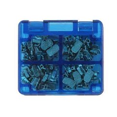 20 Sets Orthodontic Molar Bracket Buccal Tubes Roth MBT 022 1st 2nd ortodoncia