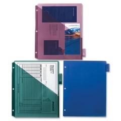 Multicolor Binder Dividers Large Tabs 3 Hole Punched with Blank Inserts Set of 8