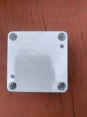 Hammond Light Grey Poly Box 1554B2GY 2.6×2.6×1.6 in