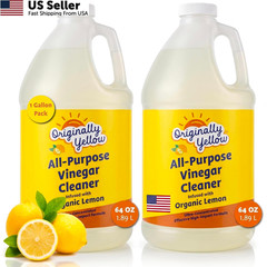 Originally Yellow Lemon White Vinegar For 64 Fl Oz (Pack of 2), Lavender
