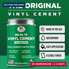 HH-66 Toluene Free Vinyl Cement 4 oz – Vinyl Adhesive, Cement Glue, Industrial C