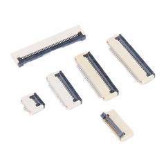 FFC/FPC Connector Pitch 1mm Top Bottom Clamshell Contact 4Pin – 32Pin