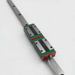 HIWIN 2PCS HGR20 Linear Guide Rail 200~2000mm + 4PCS HGH20CA Slide Blocks CNC