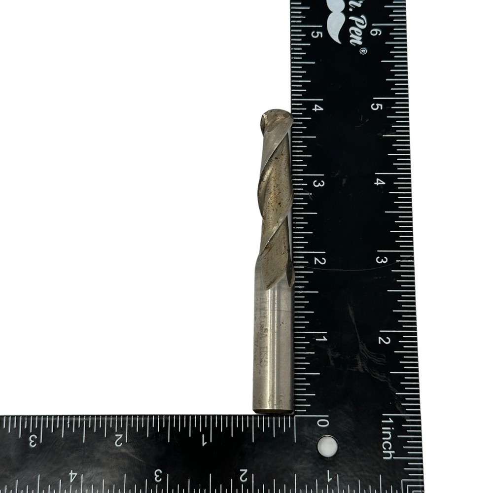 Hanita 1/2″ Diameter 2 Flutes 3-3/4″ OAL HSS End Mill Made in Israel