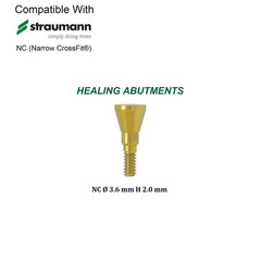 US Dental NC Healing Abutment & Cover Screw Fit Straumann ITI BL/BLT