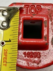 Viking Concealed Fire Sprinkler Head Wrench Model 16208 Red